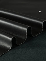 True Protein Leather Fabric Soft Black Silky Highly