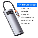 Baseus USB C HUB USB 3.0 3 0