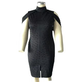 Summer Womens Sexy Fashion Large Bubble Bead Solid