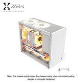 ZZAW C2 C2P M-ATX Computer Case Side Transparent