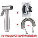 Handheld Bidet Sprayer Set 304 Stainless Steel Spray