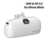 KUULAA Mini Power Bank 5000mAh PowerBank QC PD