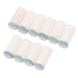 10pcs 10mm Slipon Billiards Cue Tips Protector Pool