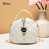 Women Chain Shoulder Bags Round Handbags Ladies Cute