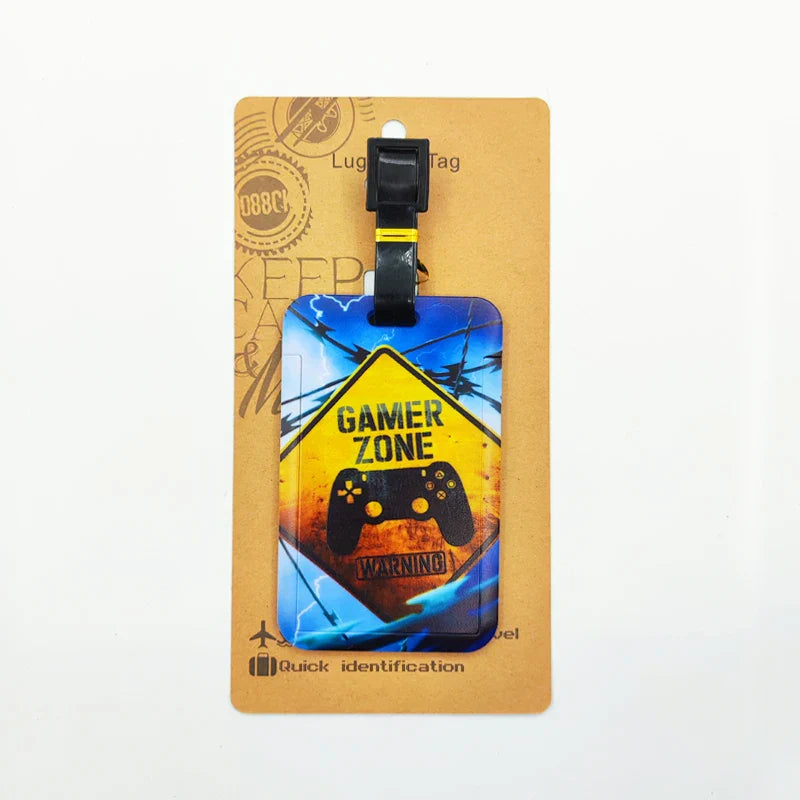 Tape Camera Luggage Label Men Travel Luggage Tag