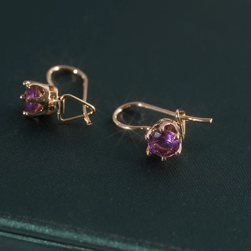 2022 New Fashion Earrings for Women Gold Plated