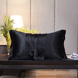 1PCS 100% Pure Silk Pillowcase Queen King Size