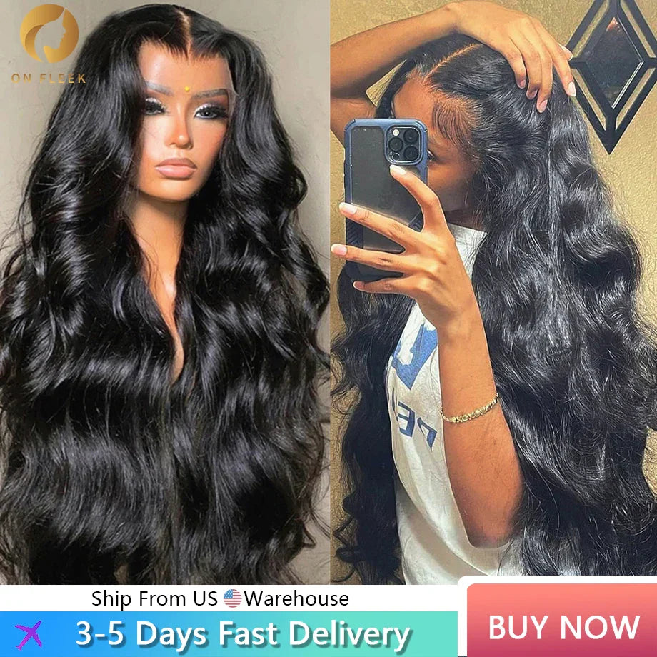 13x6 Hd Transparent Body Wave Lace Front Wig