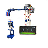 Technical RC APP Programmable Motor Crane Lift Robot