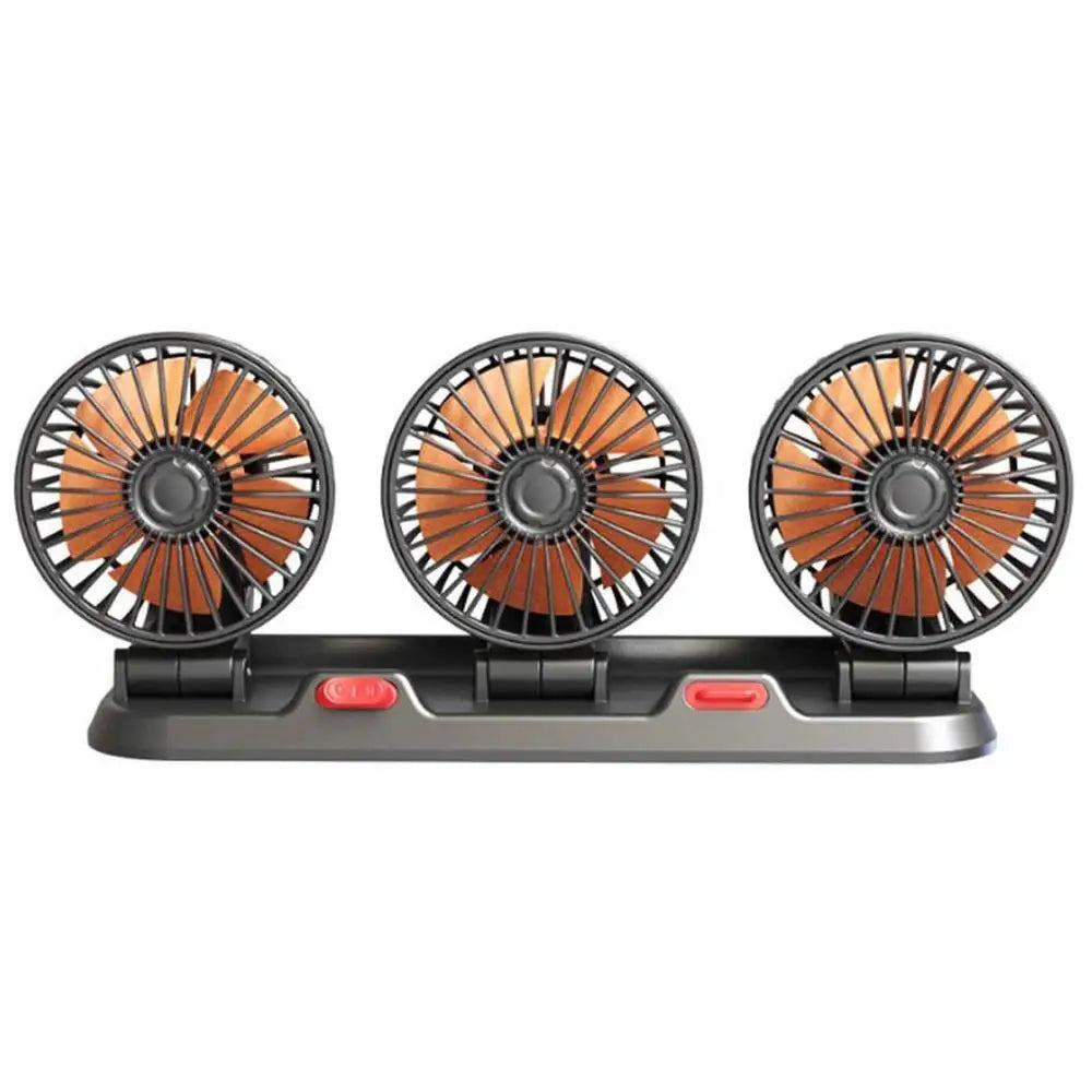 Portable Car Interior Cool Silent Fans With License