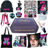 KPOP Stray Kids Album Gift Box Include Keychain