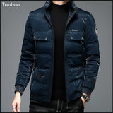 2022 Warm Thick Parka Men's winter jacket Casual