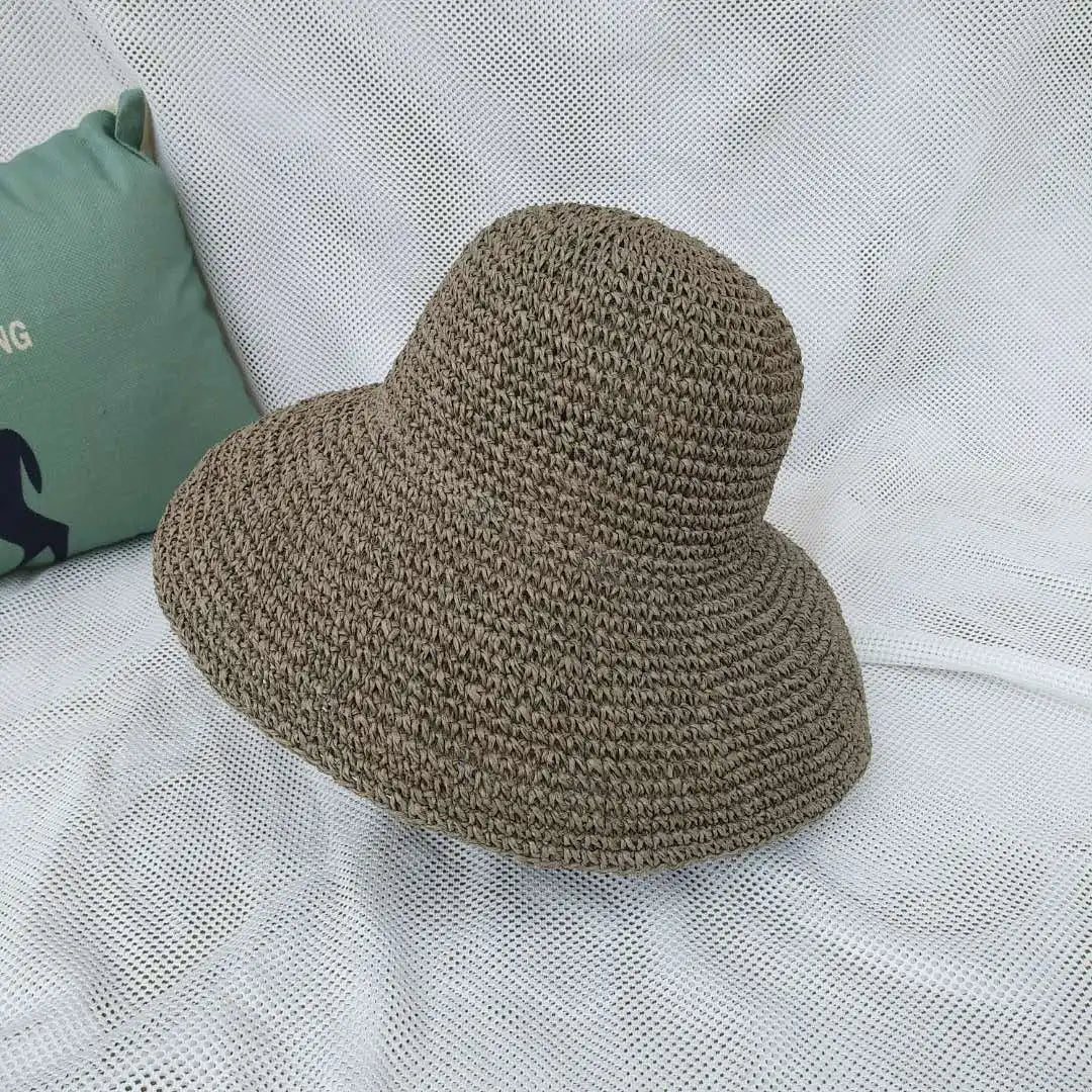 Fashion Lady Straw Hat Women Summer Sun Visor