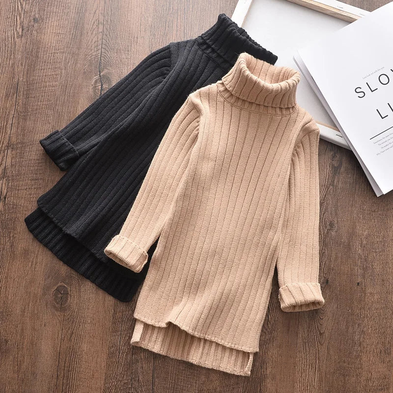 New Christmas Pure Color Fall Winter Boy Girl
