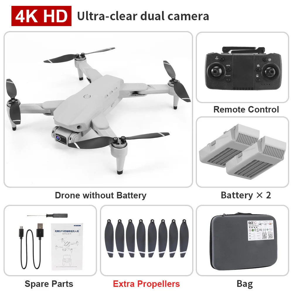L900 PRO Drone 4K Professional 5G WIFI FPV