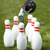 Giant Inflatable Bowling Set Kids Adults Outdoor Sports