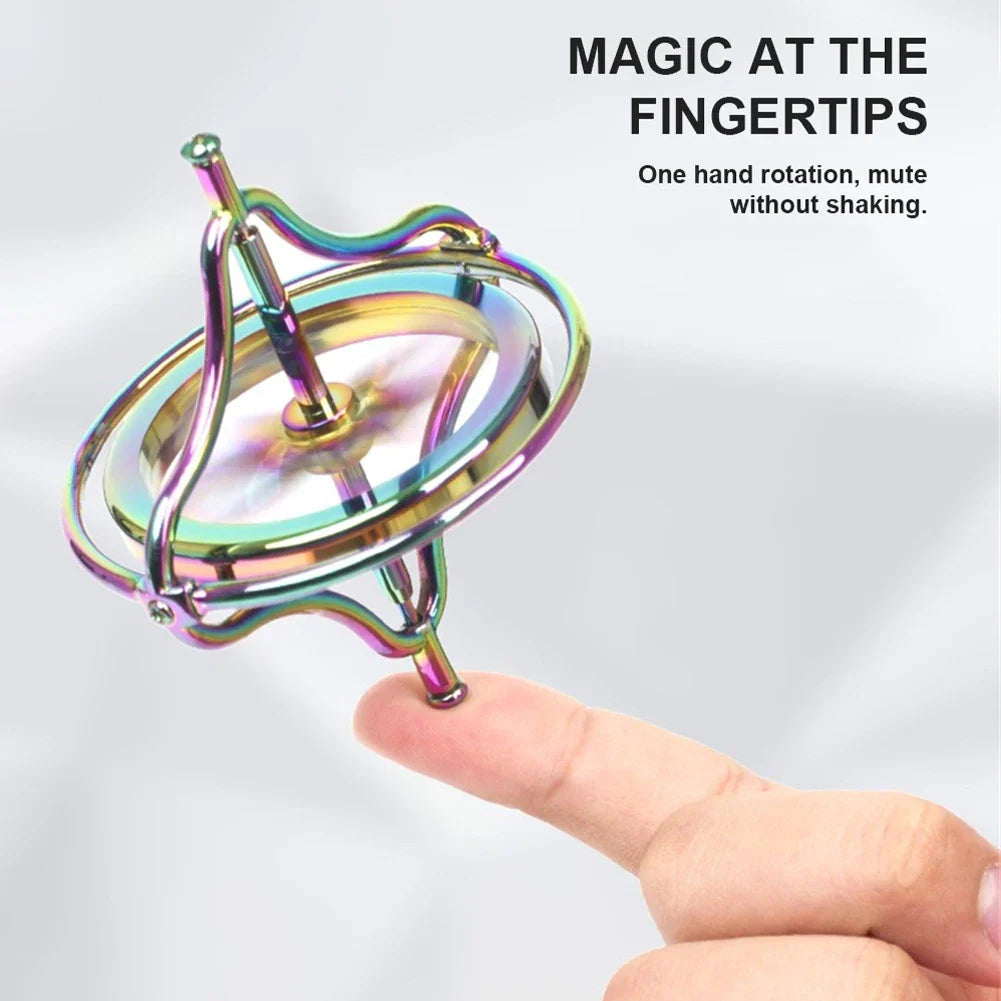 Self-balancing Gyroscope Anti-gravity Decompression Educational Toy Finger Gyroscope