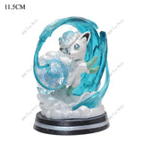 Anime Pokemon Figure Charizard Squirtle Bulbasaur Vulpix Scenes