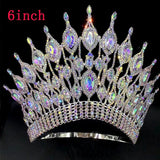 Miss Universe Wedding Crown Queen Rhinestone Tiara Party