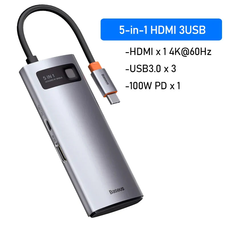Baseus USB C HUB USB 3.0 3 0