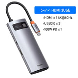 Baseus USB C HUB USB 3.0 3 0