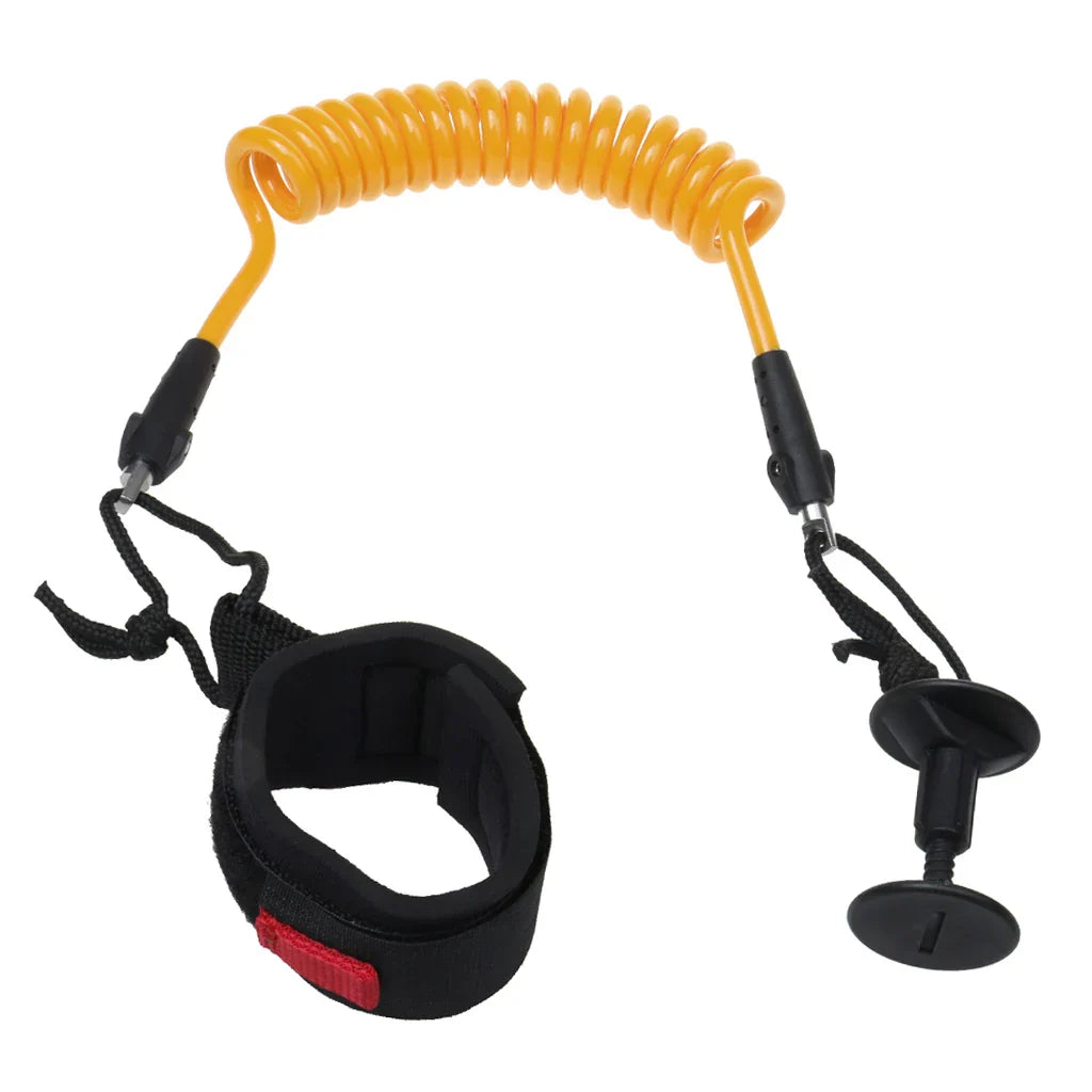 1Pcs TPU Bodyboard Coiled Wrist Leash Surf Board