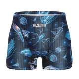 2024 Summer Swimming Trunks Men's Professional Tights Jammer