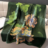 Spring Scarf Women's Luxury Design Scarf Silk Smooth