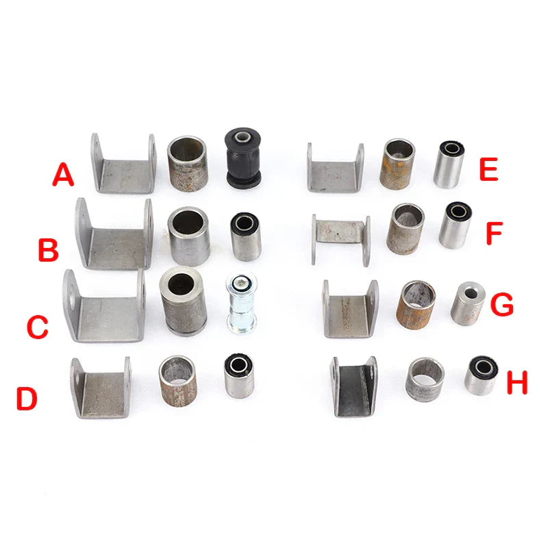 Swing arm Mount Brackets With Bushings hanging lugs