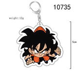 Anime TV Dragon Z Super Saiyan Acrylic Pendant