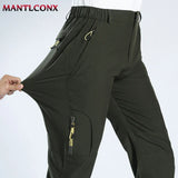 XL-5XL Lightweight Hiking Camping Trousers Men Thin Summer