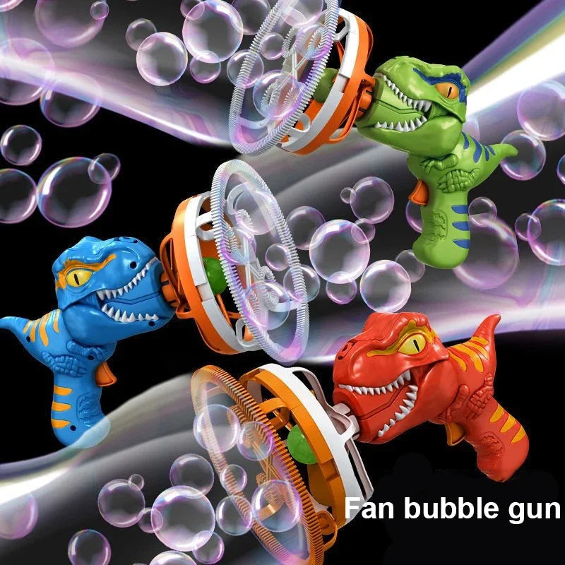 Automatic Bubble Machine Bubble Gun With Cartoon Fan