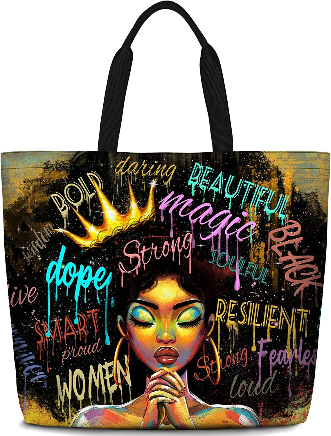 Women Tote Bags African American Women Satchel Handbags