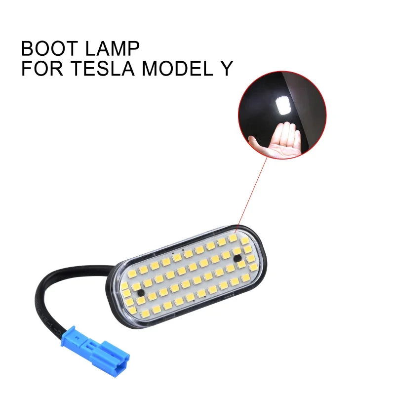 48 LED Trunk Lights for Tesla Model Y, Interior Replacement Accessories