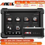 ANCEL X7 HD Heavy Duty Truck Diagnostic Tool