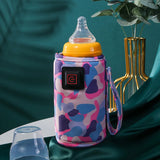 USB Milk Water Warmer Travel Stroller Insulated Bag