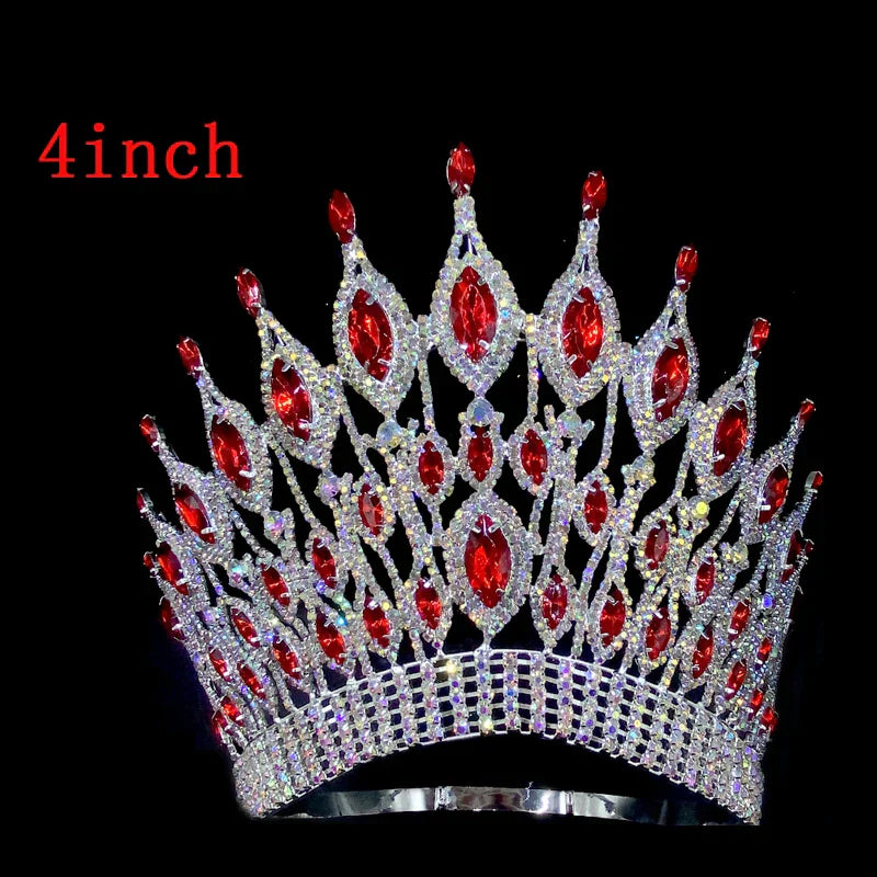 Miss Universe Wedding Crown Queen Rhinestone Tiara Party