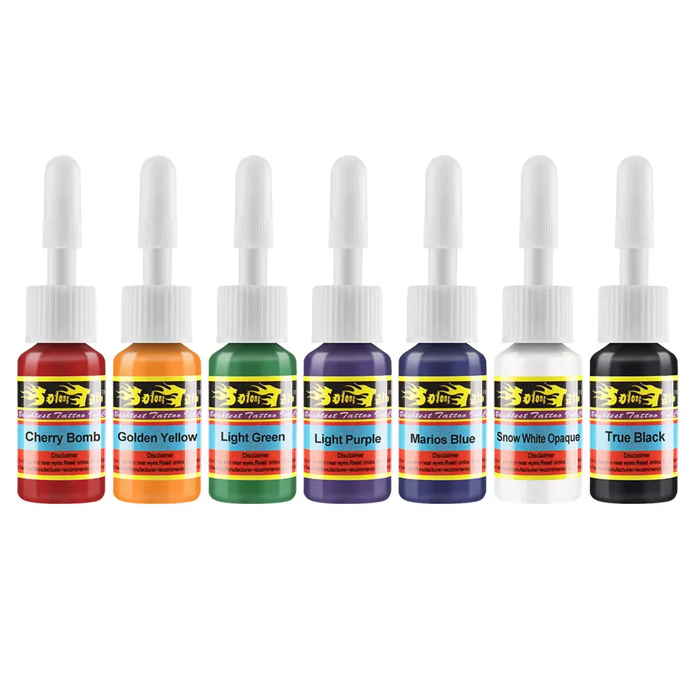 STIGMA 7 Colors 5ML/Bottle Professional Tattoo Pigment Ink