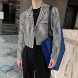INCERUN Tops 2023 Korean Style Handsome New Mens