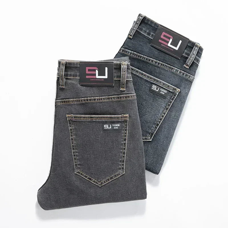 2023 Autumn New Men's Straight Leg Jeans Vintage