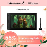 Huion Graphic Monitor Kamvas Pro 16 Drawing Tablet