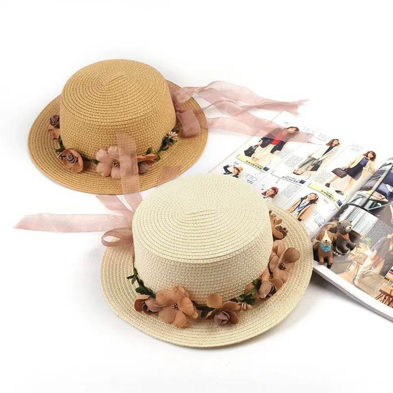 Simple Parent-child Summer New Women's Sun Hat Bucket