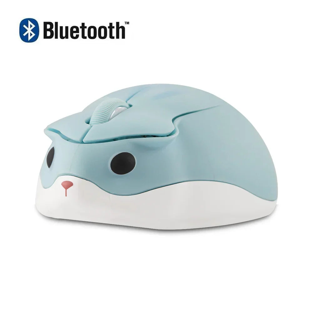 Cute 2.4G Wireless Bluetooth Mouse Mini Optical Silent
