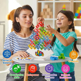 Fun Balance Stacking Building Blocks Board Game Kids