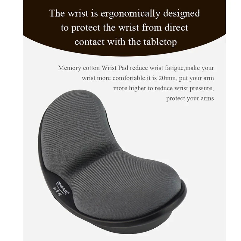 Anti-skid Memory Foam Mouse Pad Mousepad Support Wrist