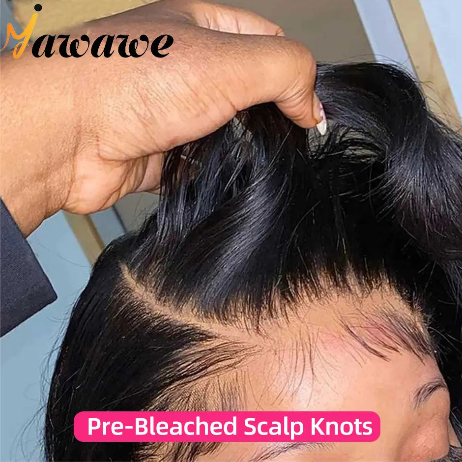 YAWAWE Pre-Bleached Knots Glueless Wig Ready To Wear