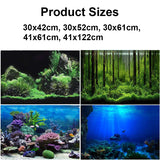 5 Size 3d Aquarium Background Poster PVC Adhesive