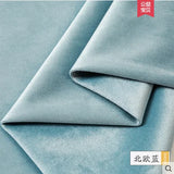 50x155cm Velvet Fabric Thicken Flannel Plush Sofa Fabric