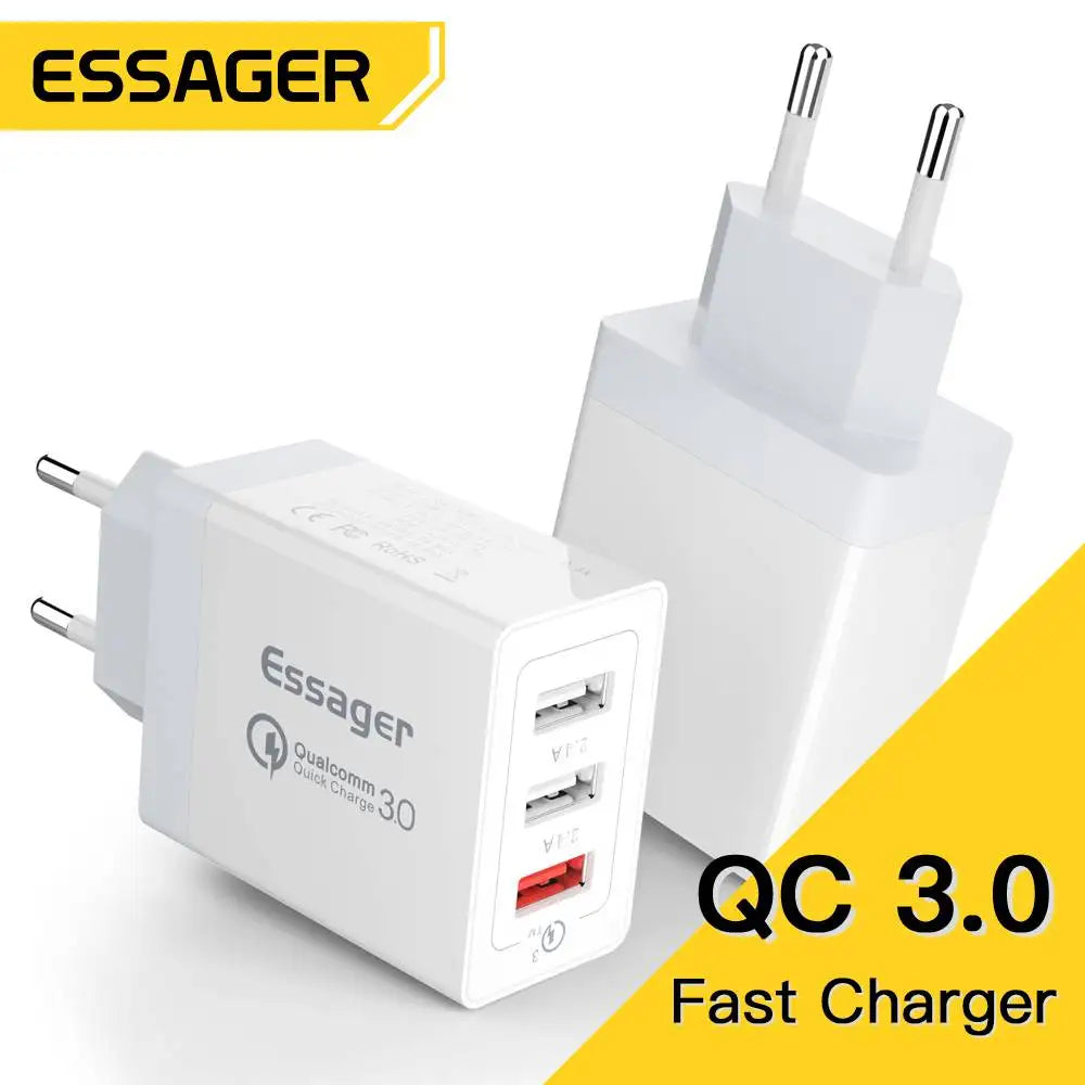 Essager 30W USB Charger Quick Charge 3.0 For
