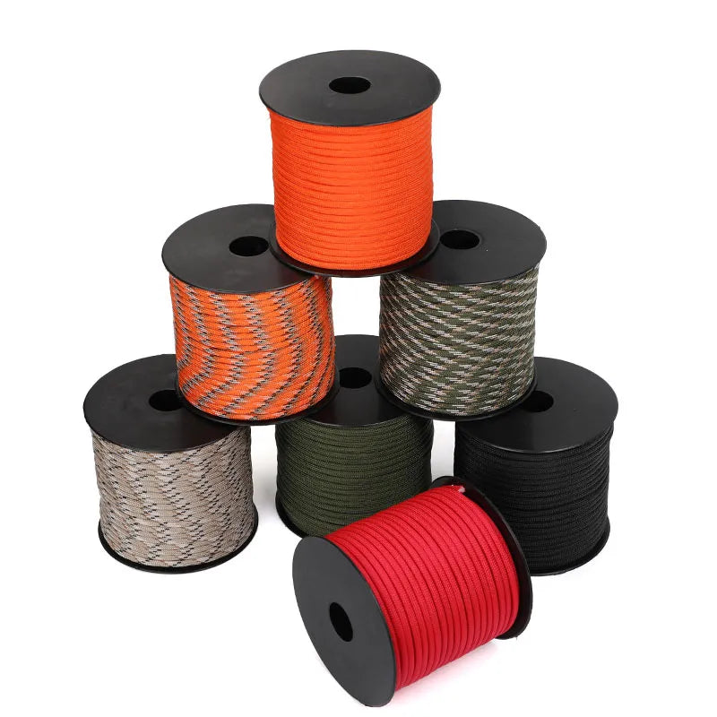 7 Strand 4mm Paracord 550 Military Tactical Parachute